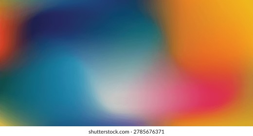 A smooth, colorful gradient blending multiple hues, creating a dynamic and modern abstract background.