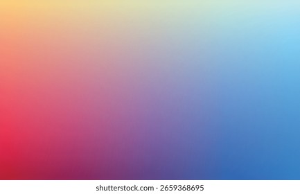 design de gradiente colorido suave com tons de vermelho a azul para um plano de fundo moderno elegante