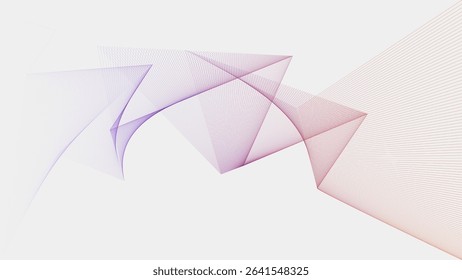 Smooth Colorful Waves in Motion Design