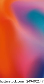 Colores suaves y difuminación de malla abstracta para un aspecto contemporáneo en sus anuncios