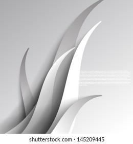 Smooth Curve Lines Background