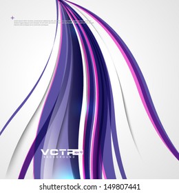 Smooth Curve Lines Background