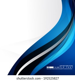 Smooth Curve Lines Background