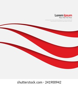 Smooth Curve Lines Background