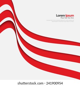 Smooth Curve Lines Background