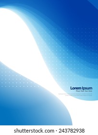 Smooth Curve Lines Background
