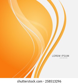 Smooth Curve Lines Background
