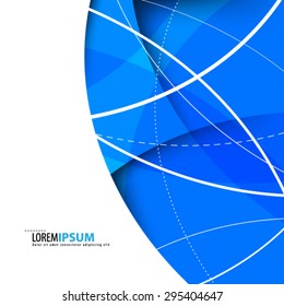 Smooth Curve Lines Background