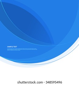 Smooth Curve Lines Background