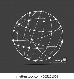 Smooth Curve Lines Digital Background