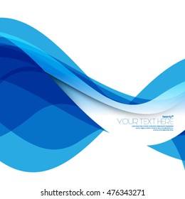 Smooth Curve Lines Layout/Design Cover Background