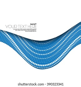 Smooth Curve Lines Modern Background