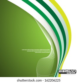 Smooth Curve Lines Modern Concept Background