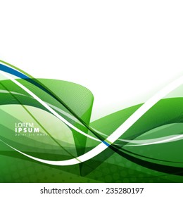 Smooth Curve Lines Modern Concept Background