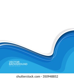 Smooth Curve Lines Modern Concept Background