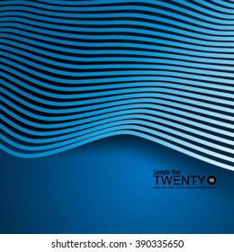 Smooth Curve Lines Modern Concept Background