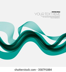 Smooth Curve Lines Modern Design Background