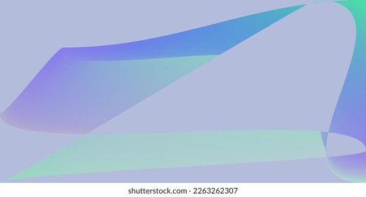 Suave Superficie Mínima De Arcoiris Oscuro Suave. Malla de degradado violeta de capas de líquido púrpura dinámica. Moderna Lavanda Pastel Futurista Fondo Original. Ilustración digital de color multicolor de forma.