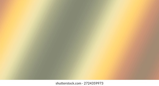 Fondo de degradado de color diagonal liso con un sutil brillo metálico. Los tonos amarillos y naranjas cálidos se combinan a la perfección con el beige verdoso apagado, creando una textura visual elegante y moderna.
