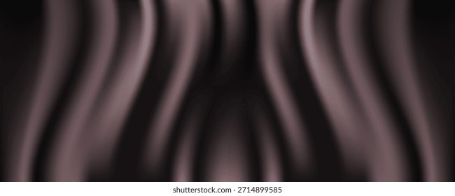 Smooth elegant black satin texture abstract background. Luxurious background design,vector Eps10
