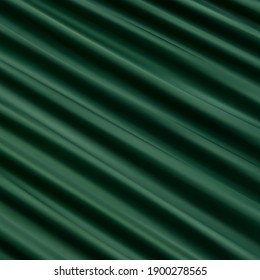La seda verde suave y elegante o la textura satinada de tela de lujo pueden utilizarse como fondo abstracto. Diseño de fondo de lujo