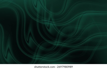 Smooth elegant green silk or satin luxury cloth texture can use as abstract background. Luxurious background design