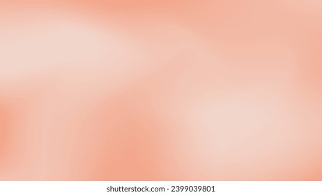 Smooth elegant peach gradient texture vector background.
