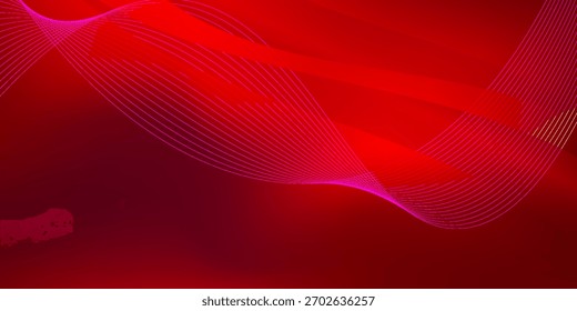 Glatte elegante rote Seide oder Satin Luxus Stoff Textur kann als Hochzeit Hintergrund verwenden. Luxuriöses Hintergrunddesign