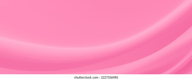 Smooth elegant soft Flamingo Pink silk or satin luxury cloth texture can use as wedding background. Luxurious Christmas background. In Sepia toned. Retro style. Vector illustration.