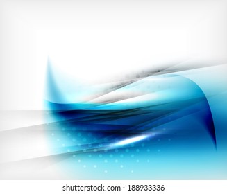 Smooth elegant wave business background template