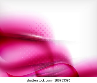 Smooth elegant wave business background template