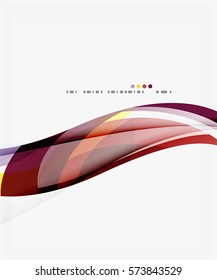 Smooth elegant wave vector background