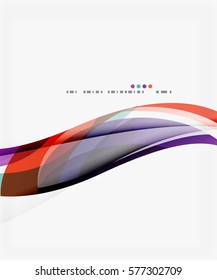 Smooth elegant wave vector background