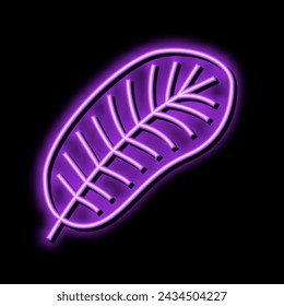 smooth feather soft fluffy neon light sign vector. smooth feather soft fluffy illustration