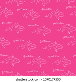 Smooth female legs after epilation. Seamless texture