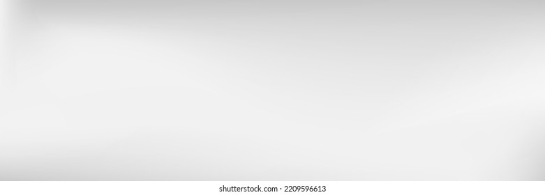 Pic De Diseño Blanco Borroso Y Plata De Flujo Suave. Fondo gradiente de gradiente de humo de nubes de cielo gris. Malla de gradiente de fluido ondulado de nube gris. Curva El Agua Del Clima Líquido Monocrom Fondo De Luz.