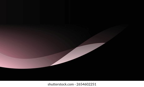 Smooth flowing abstract background with soft gradient blend. Modern and elegant design ideal for digital visuals, presentations, and creative compositions.
