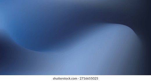 Un degradado suave y fluido de azul profundo a azul más claro, creando una sensación de profundidad y movimiento.
