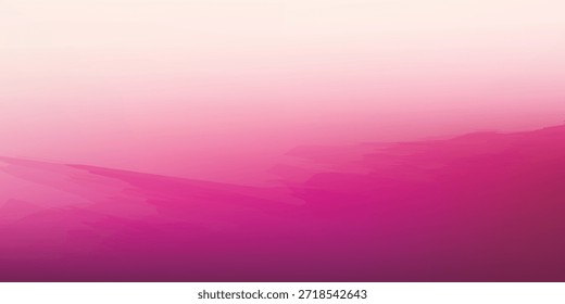 Um gradiente suave que passa de um rosa pálido na parte superior para um magenta profundo na parte inferior, criando um efeito visual suave e etéreo.