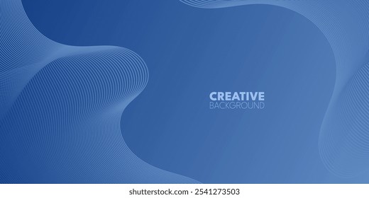 A smooth, flowing, light-blue abstract background with curved shapes.