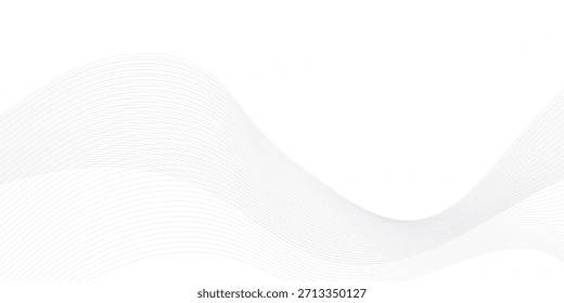 smooth flowing wave dots halftone lines dynamic blue purple pink gradient isolated on transparent