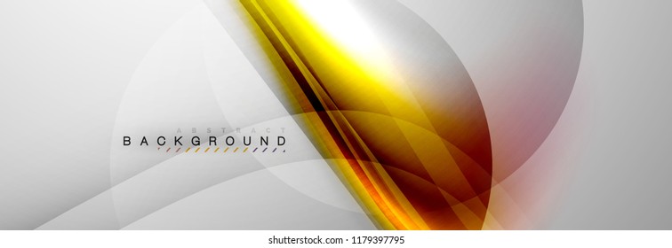 Fondo del concepto de movimiento de onda suave, ilustración vectorial