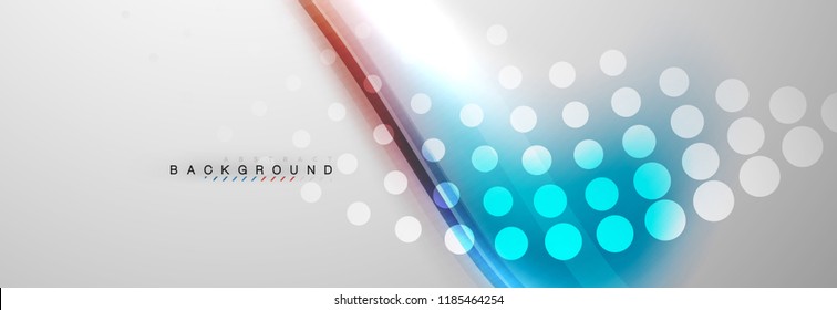 Fondo del concepto de movimiento de onda suave, ilustración vectorial