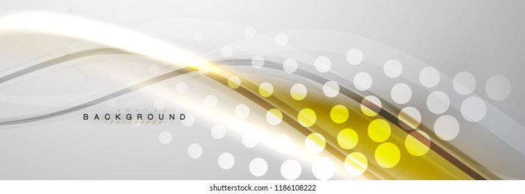 Fondo del concepto de movimiento de onda suave, ilustración vectorial