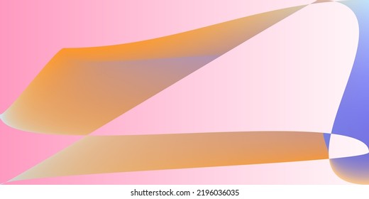 Smooth Futuristic Neon Dynamic Illustration. Pastel Digital Layers Modern Psychedelic Gradient Mesh. Minimal Fluid Rainbow Multicolor Smooth Surface. Color Technology Pink Shape Blurred Background.