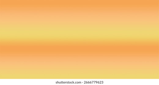 A smooth and gentle abstract background featuring a soft horizontal gradient of warm, dreamy shades of peach, orange, and yellow.