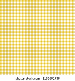 Smooth Gingham Seamless Pattern - Smooth light orange and white classic gingham texture