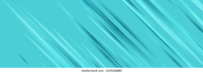 Smooth glossy stripes abstract modern tech background. Concept vector banner design