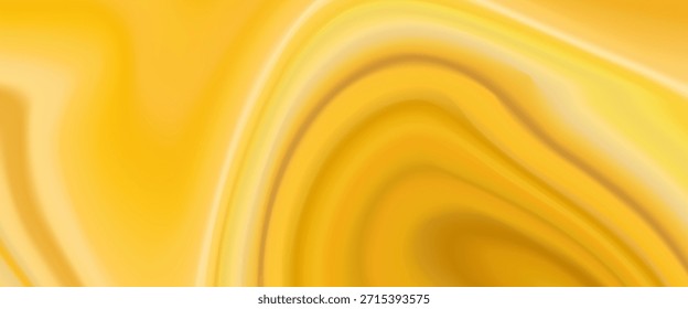 Fondo de Vector abstracto dorado liso con Gradientes ondulados que fluyen y curvas suaves, creando una sensación cálida, elegante y lujosa ideal para el diseño y la marca modernos.