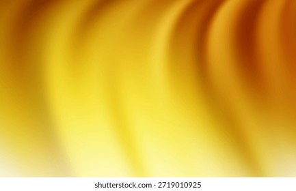 Un fondo dorado suave con rayas curvas y uniformemente espaciadas y un resplandor radiante. Ideal para temas de lujo, celebración o éxito en branding, publicidad y medios digitales.